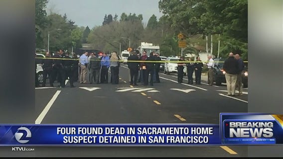 Man detained in SF after 4 found dead in Sacramento