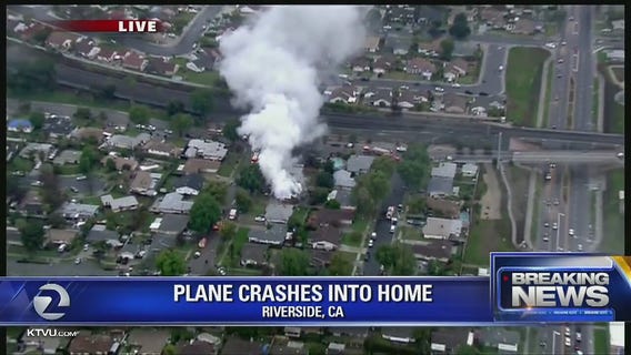 Plane en route to San Jose crashes in SoCal