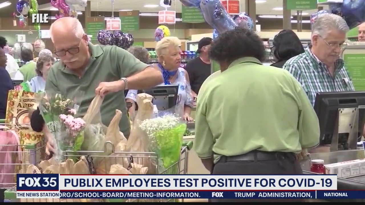 Publix employees test positive for COVID-19