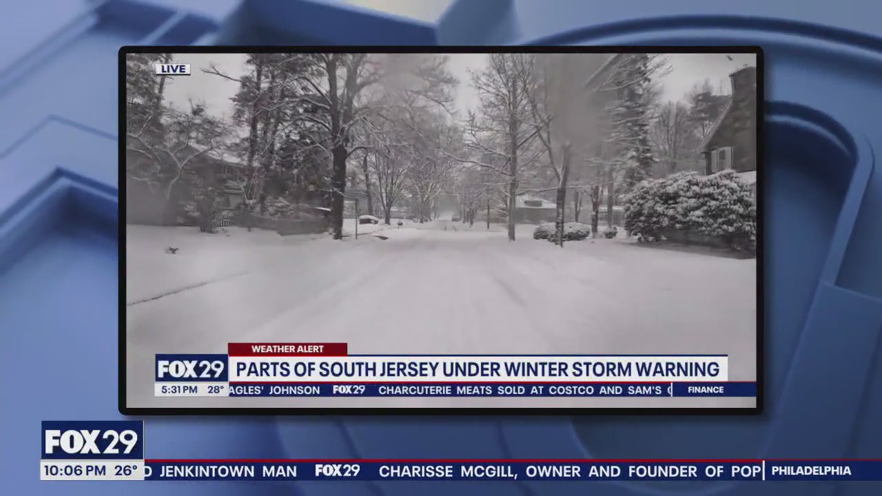 NJ under state of emergency as the state cleans up after heavy snow