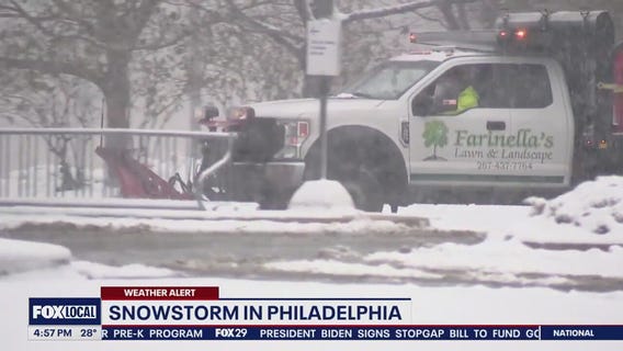 Philly residents take snowstorm in stride