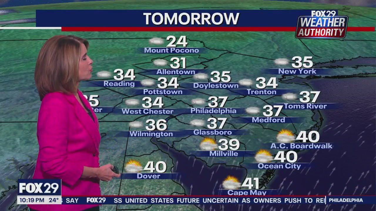 Weather Authority: 10 p.m. Wednesday forecast
