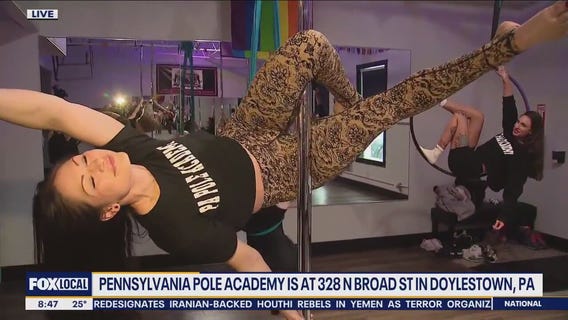 Pole workouts at Pennsylvania Pole Academy