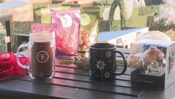 Enchant Christmas market and village vendors