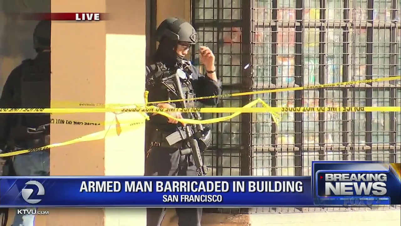 SF police responding to barricaded man