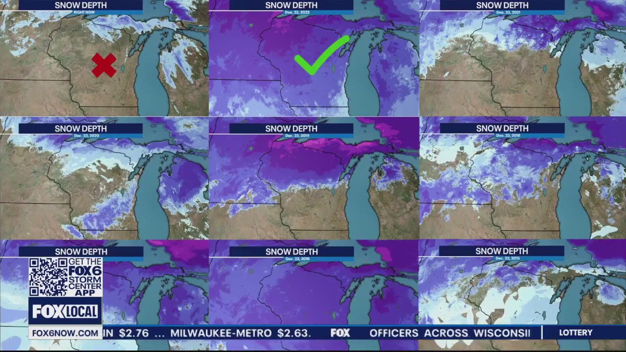 Snow Coverage Wisconsin