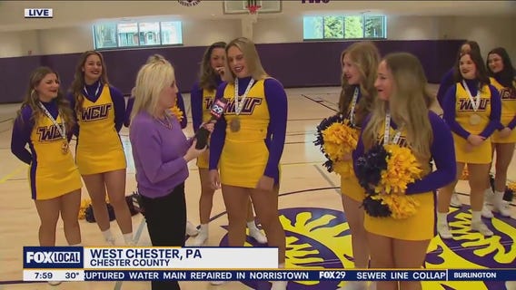 West Chester University Cheerleaders win UCA National College Championship