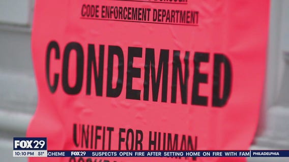 Dangerous building closes busy road in Delaware County