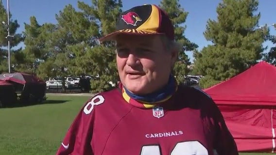 Cards fans enjoy cooler weather ahead of team's faceoff against the Seahawks