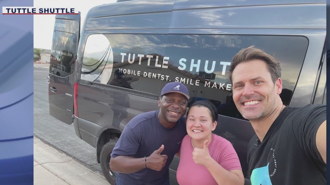 Tuttle Shuttle offers free dental work for people in need