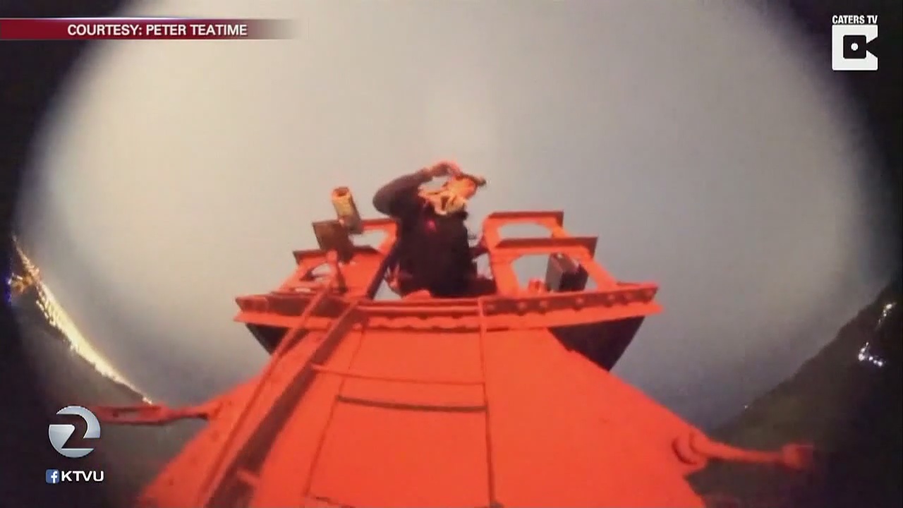 Golden Gate Bridge officials promise tighter security after dangerous stunt caught on camera