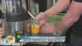 Kwench Juice Caf?; Freshly-made juices, smoothies and bowls