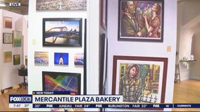 Fine art on display at Mercantile Plaza