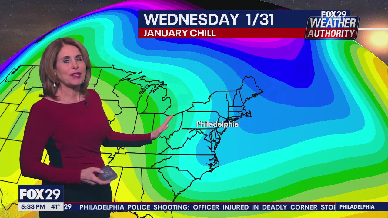 Weather Authority: Monday 5pm forecast