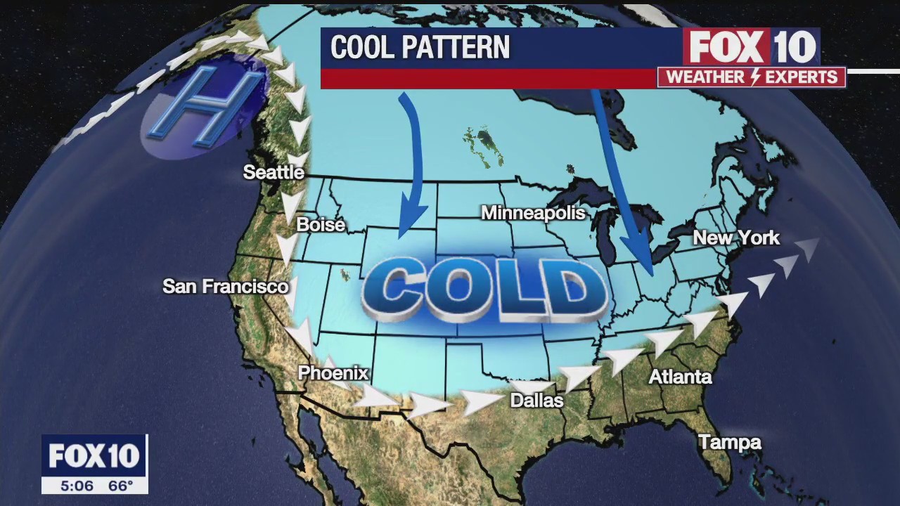 5 p.m. Weather Forecast - 11/14/22