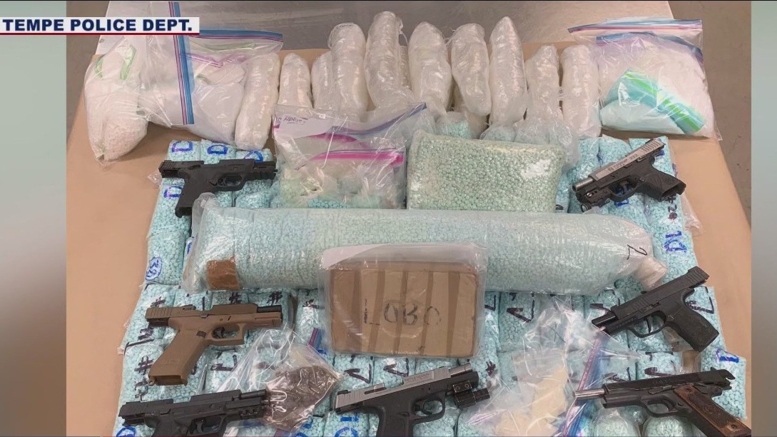 Tempe Police recover many fentanyl pills as part of investigation