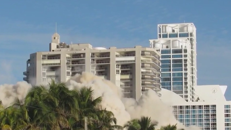 Demolished: A once luxurious Miami hotel that hosted former presidents, pop stars is no more