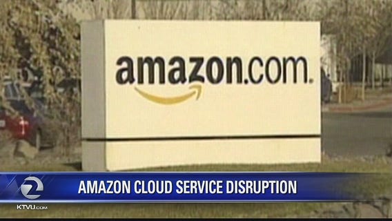 Amazon server outage affects websites