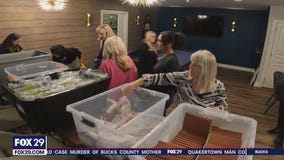 Former Eagles cheerleaders create NICU care packages for families in Delco