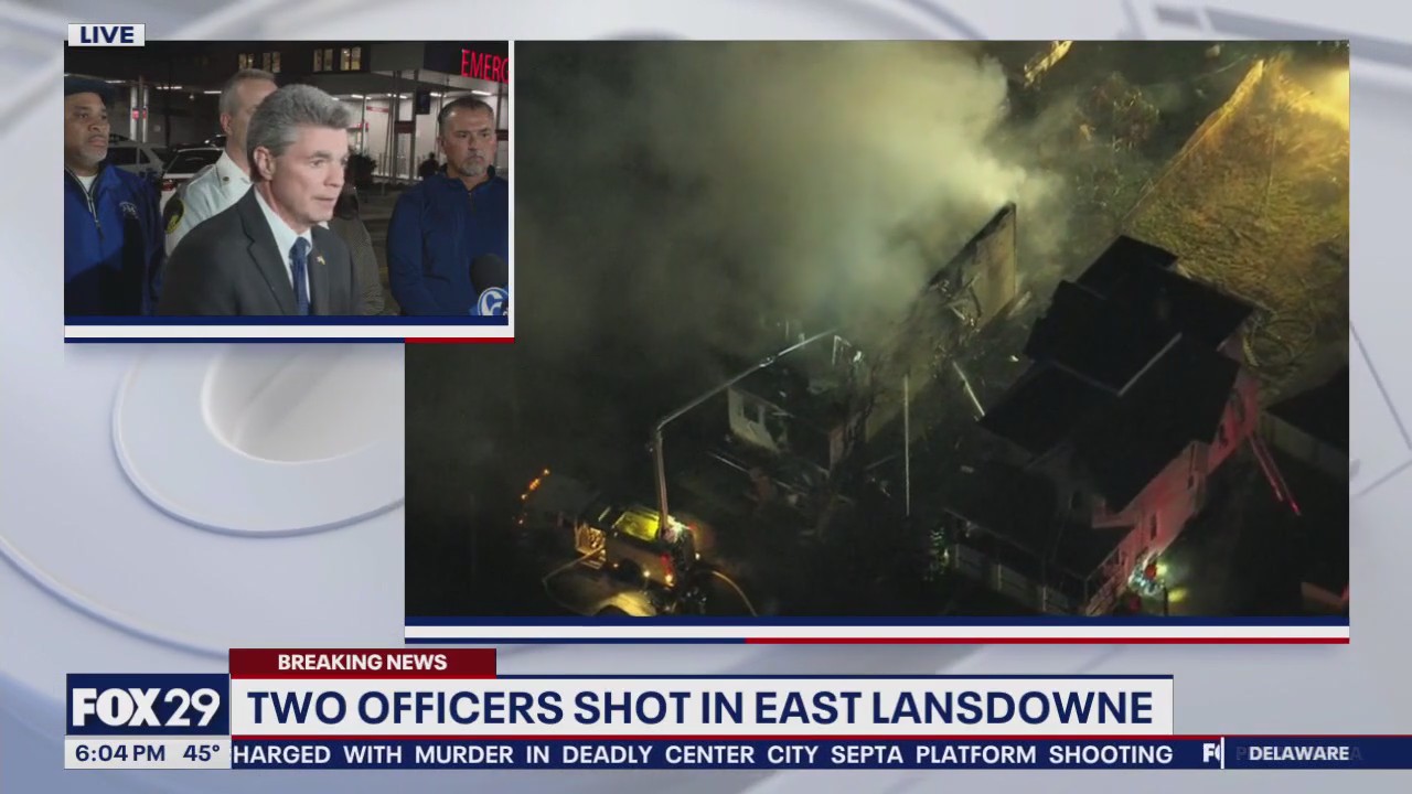 Officials provide update on status of 2 police officers shot in ...