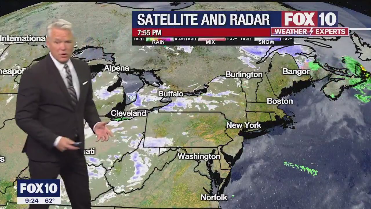 Evening Weather Forecast - 11/16/2022