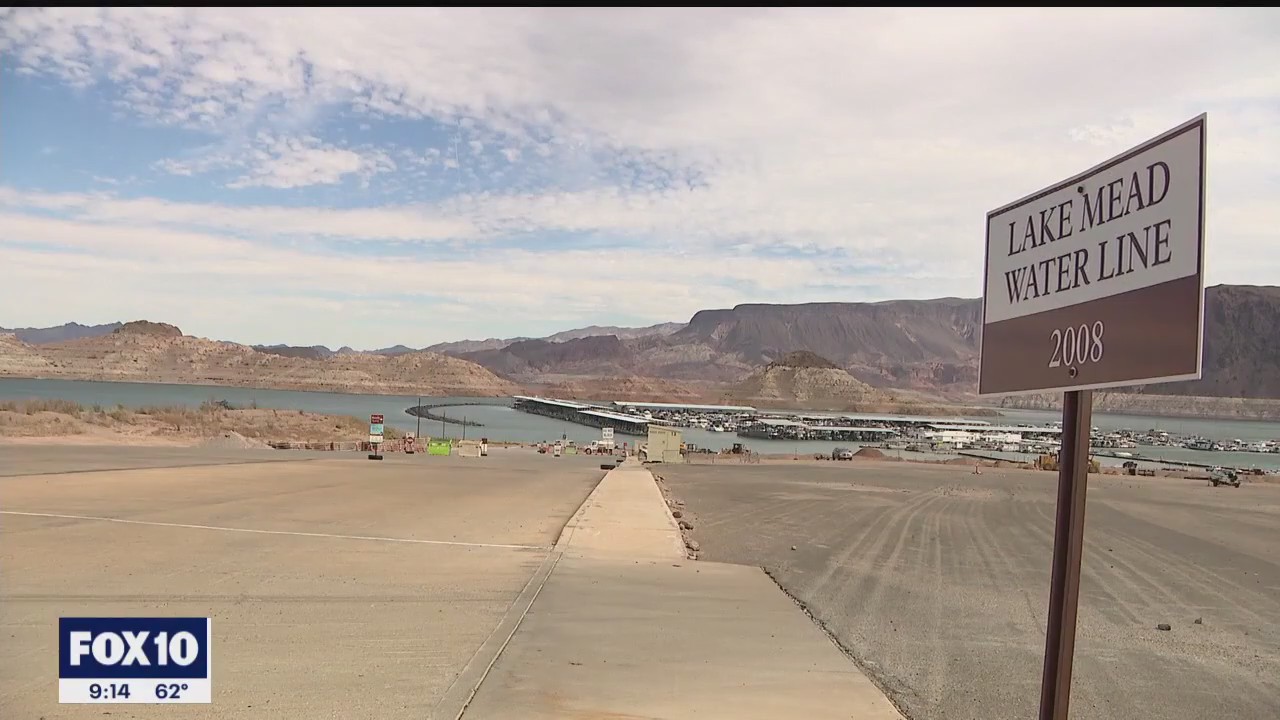 Lower Lake Mead levels reveal artifacts from the past