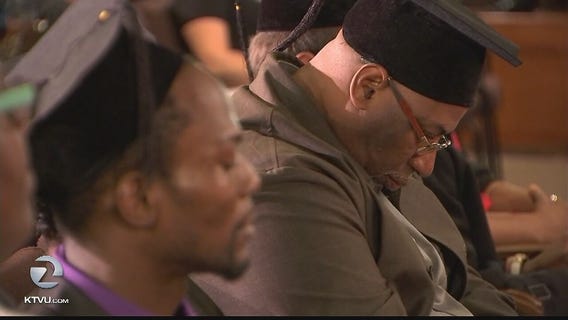 Graduation day for former inmates and poor at Alameda County jobs program
