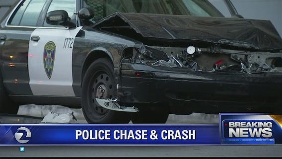 Suspect in custody following wild East Bay police chase, Berkeley standoff