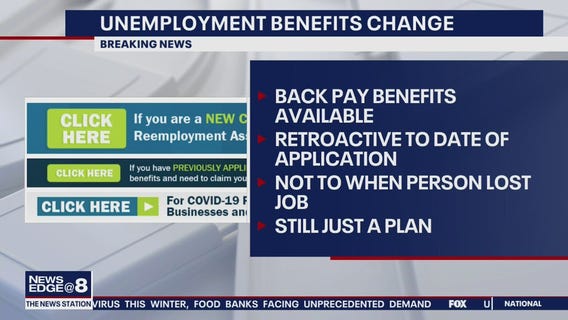 Unemployment benefits being negotiated