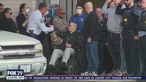 Officer released from hospital after shooting, fire at Delco home