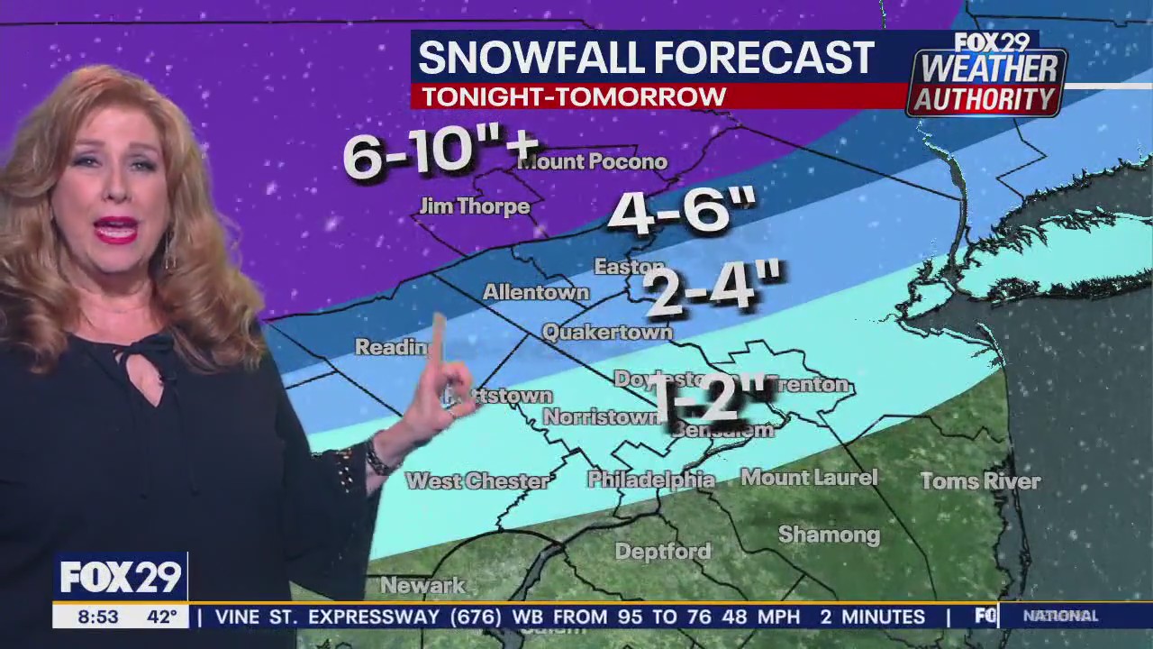 Weather Authority: Monday morning update