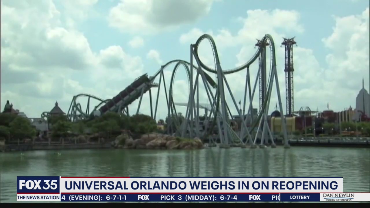 Universal Orlando weighs-in on reopening