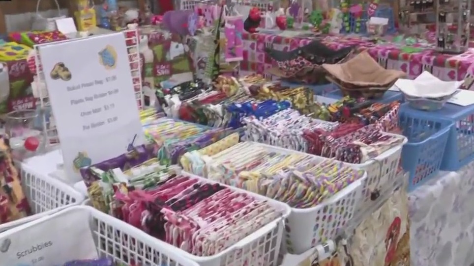 Arts & crafts at Rummage-O-Rama in Waukesha