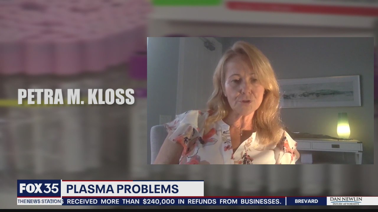 Problems arise over plasma donations