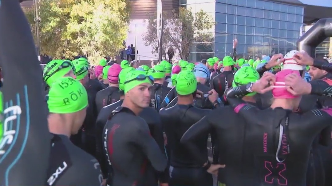 Ironman Arizona: Thousands gather in Tempe for event's return