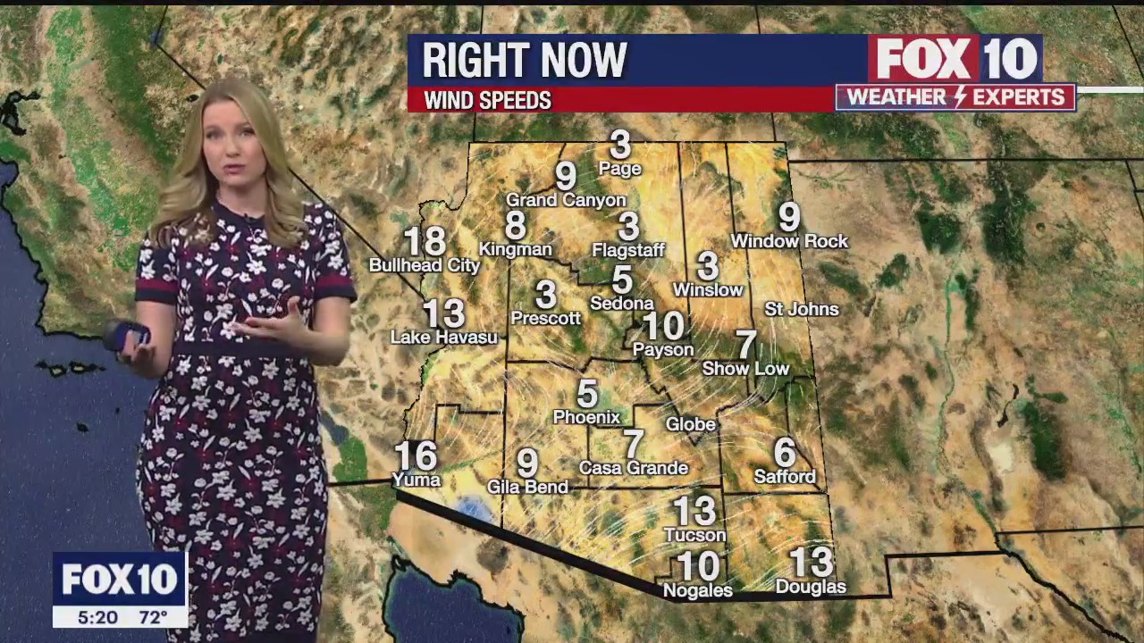5PM Weather Forecast - 11/20/2022