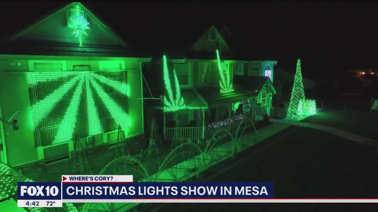 Very Cory Christmas: Kipp holiday lights in Mesa