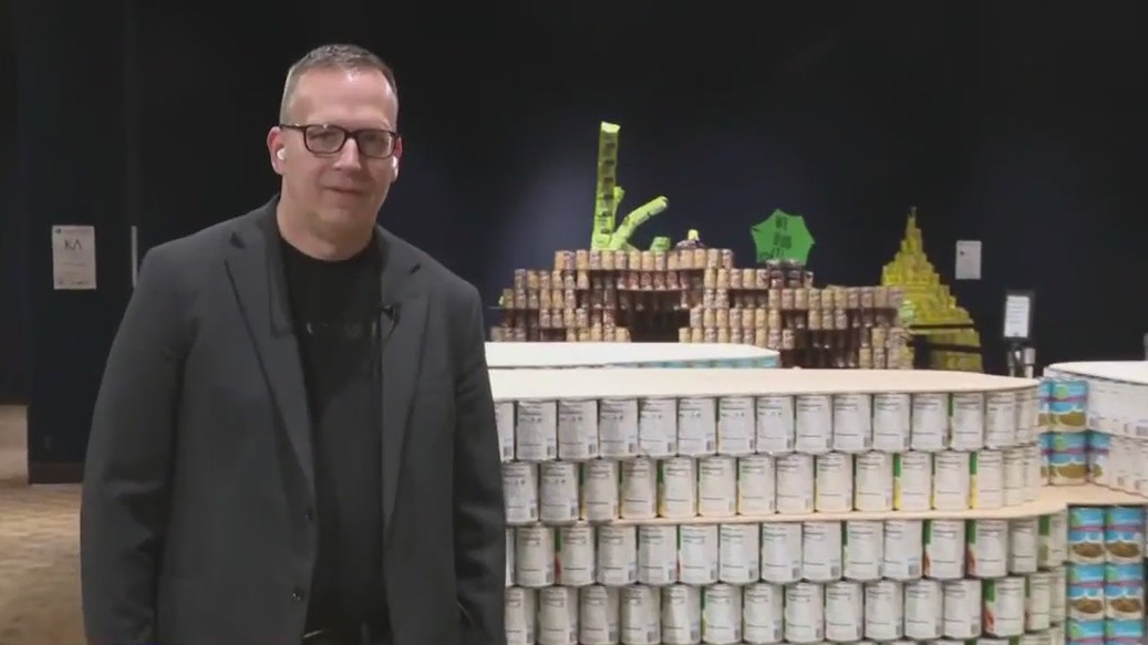 Canstruction creation: Digging the Future MPM