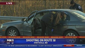 3 men shot inside car on Route 50 in Hyattsville