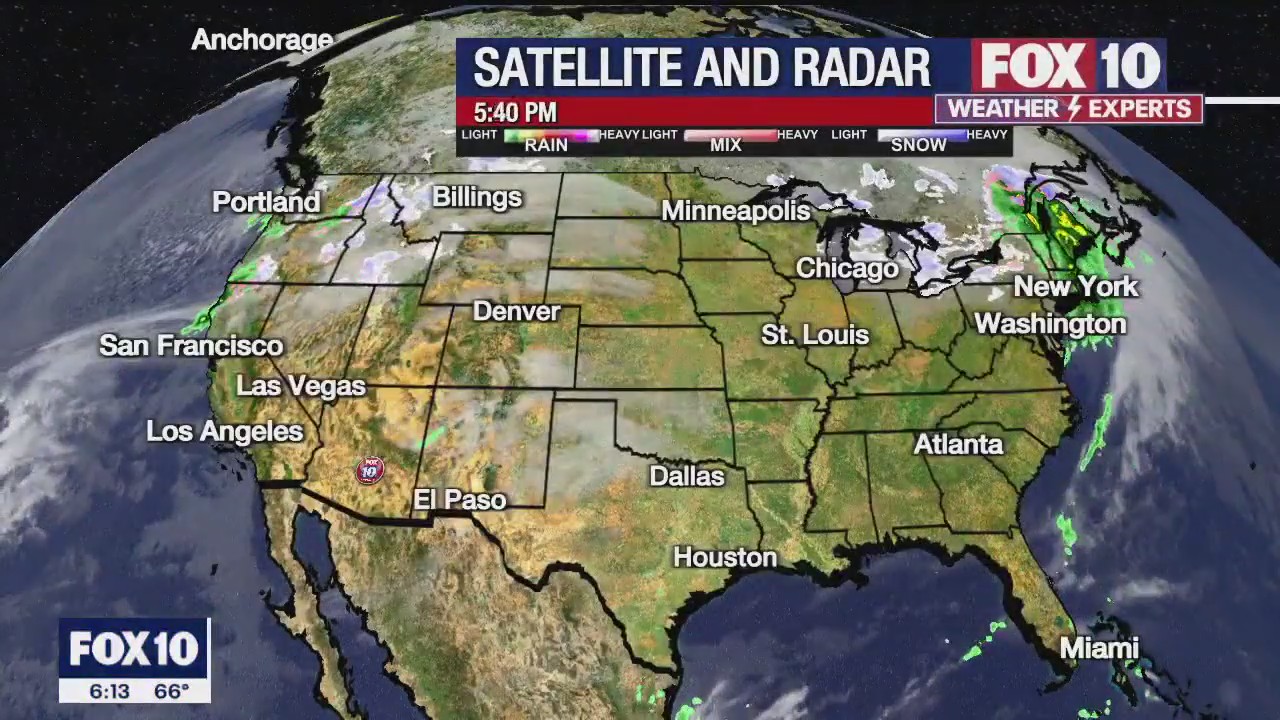 6PM Weather Forecast - 11/30/2022