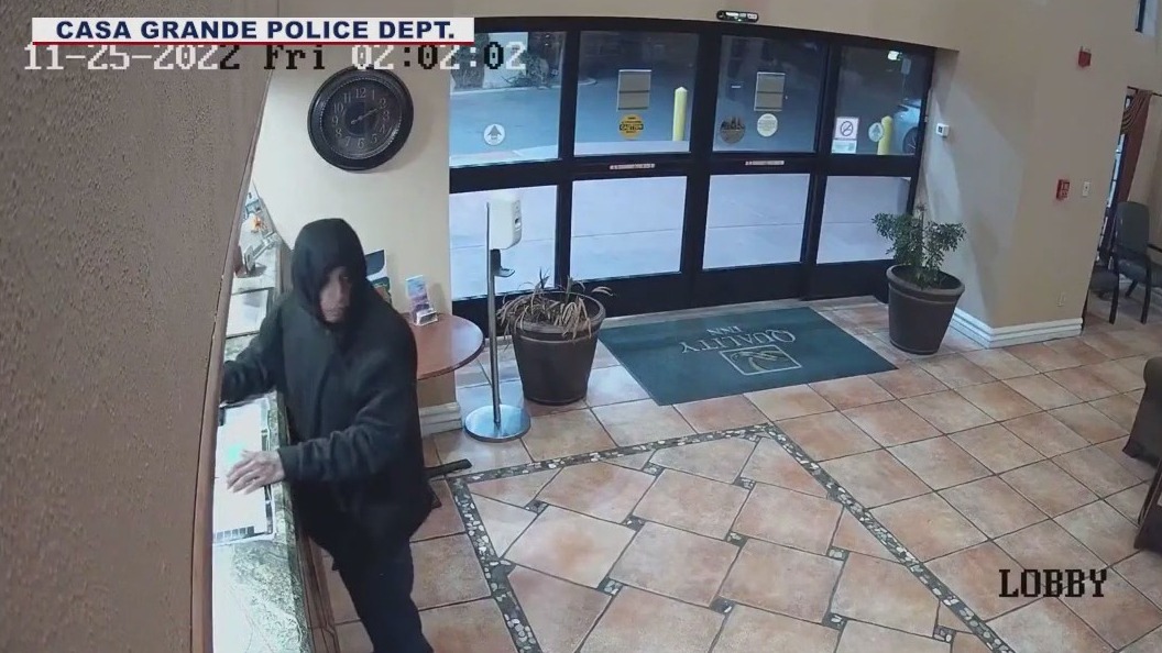 Casa Grande police look for man who robbed hotel at gunpoint | FOX 10 ...