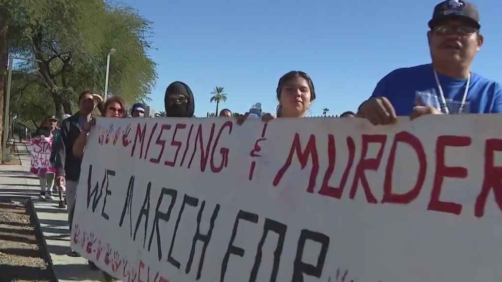 March raises awareness for missing and murdered indigenous women | FOX ...