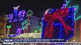 Very Cory Christmas: Sanda holiday lights in Goodyear