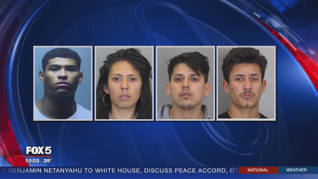 10 charged in connection with gang-related murder