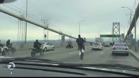 CHP detains riders on motorcycles, ATV's reportedly driving erratically on Bay Bridge