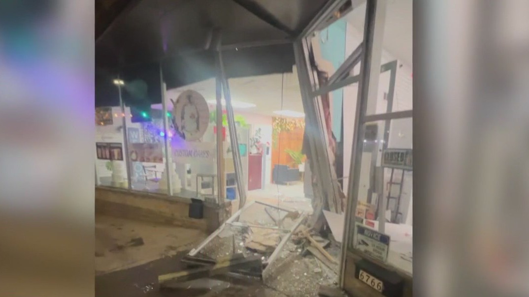 West Allis business struck by vehicle