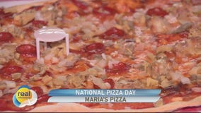 Celebrating National Pizza Day at Maria's Pizza