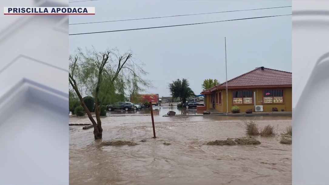 Heavy flooding closes roads, schools in Arizona City