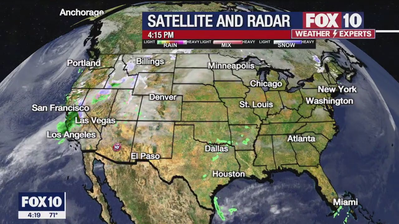 4PM Weather Forecast - 12/1/2022
