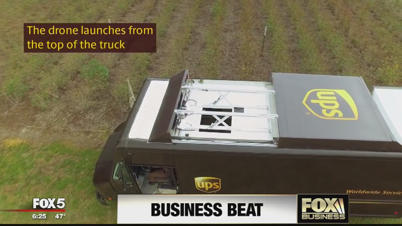FOX Business Beat: UPS drone tests; Facebook MLB game streams